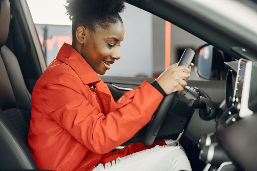 New immigrant learning to drive in Ontario.